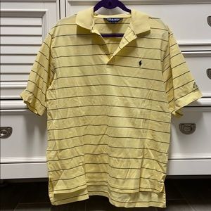 Men’s Large Yellow Polo Golf Tee